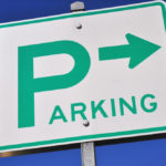 Parking Lot Sign Installation